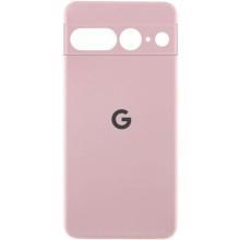 Чохол Silicone Cover Lakshmi Full Camera (AA) with logo для Google Pixel 7 Pro – Рожевий