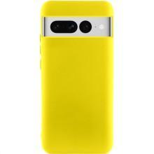 Чохол TPU GETMAN Liquid Silk для Google Pixel 7 Pro – Жовтий
