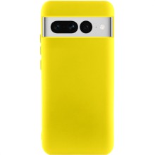 Чохол TPU GETMAN Liquid Silk для Google Pixel 7 Pro – Жовтий