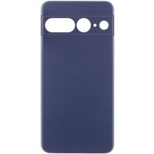 Чехол Silicone Cover Lakshmi Full Camera (AA) для Google Pixel 7 Pro – Синий