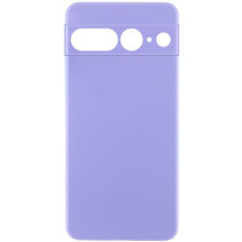 Чехол Silicone Cover Ummi Lakshmi Full Camera (AA) для Google Pixel 7 Pro – Сиреневый