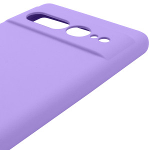 Чехол Silicone Cover Lakshmi Full Camera (AAA) для Google Pixel 7 Pro – Сиреневый