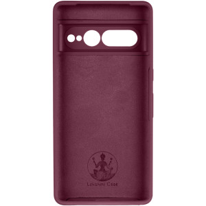Чехол Silicone Cover Lakshmi Full Camera (AAA) для Google Pixel 7 Pro – Бордовый