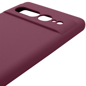 Чехол Silicone Cover Lakshmi Full Camera (AAA) для Google Pixel 7 Pro – Бордовый