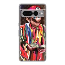 Брендновые Чехлы для Google Pixel 7 Pro - (PREMIUMPrint) (Mario LV)