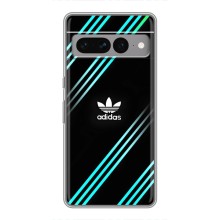 Чехлы Адидас для Google Pixel 7 Pro (AlphaPrint) (Адидас с полосами)