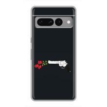 Чехлы (ART) Цветы на Google Pixel 7 Pro (VPrint) (Неожиданные цветы)