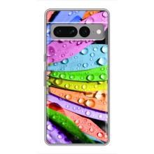 Чехлы (ART) Цветы на Google Pixel 7 Pro (VPrint) (Семицветик)