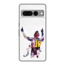 Чехлы Месси для Google Pixel 7 Pro (AlphaPrint) (Messi Barca)