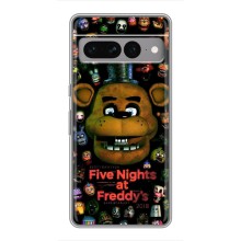 Чохли П'ять ночей з Фредді для Гугул Піксель 7 Про – Freddy