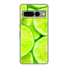 Чехлы с Фруктами для Google Pixel 7 Pro (VPrint) (Лайм)
