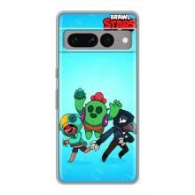 Чехлы Brawl Stars для Google Pixel 7 Pro (AlphaPrint)