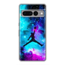 Чехлы для Google Pixel 7 Pro - с картинкой JORDAN (AlphaPrint) (Яркий Джордан)