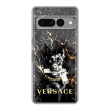 Чохли VERSACE для Гугл Піксел 7 Про (PREMIUMPrint) – AlphaPrint-ген.