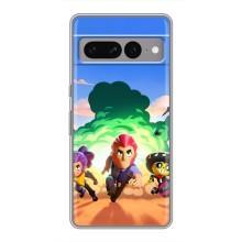 Чехол для Google Pixel 7 Pro Бравл Старс (VPrint)