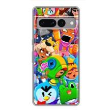 Чехол для Google Pixel 7 Pro Бравл Старс (VPrint)