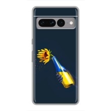 Чехол для Патриота Украины Google Pixel 7 Pro - (AlphaPrint) (Коктейль молотова)