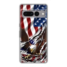 Чохол Прапор USA для Google Pixel 7 Pro (Прапор USA)