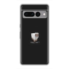 Чехол Майнкрафт на Google Pixel 7 Pro (AlphaPrint) Minecraft (Овечка Майнкрафт)