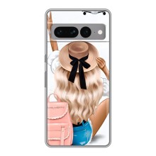 Чехол с печатью для Google Pixel 7 Pro - (Мода) (AlphaPrint) (Путешествие)