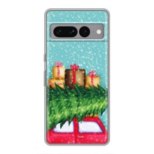 Чохол новорічна ялинка на Google Pixel 7 Pro (Новорічний настрій)