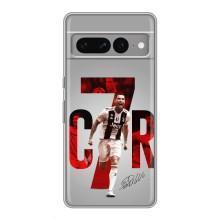 Чехол Криштиану Роналду для Google Pixel 7 Pro (AlphaPrint) (C7R)
