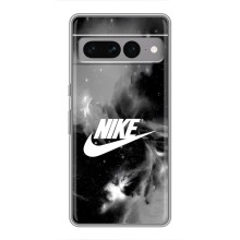 Чехол для Google Pixel 7 Pro - с принтом Найк (AlphaPrint) (Лого Найк)