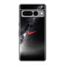 Чехол для Google Pixel 7 Pro - с принтом Найк (AlphaPrint) (Найк красный)