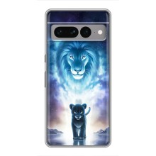 Чехол со Львом для Google Pixel 7 Pro (VPrint) (Маленький лев)