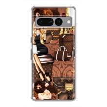 Чехол Стиль Louis Vuitton на Google Pixel 7 Pro (Мода Луи Виттон)