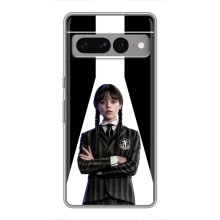 Чехлы Венсдей на Google Pixel 7 Pro Уэнсдей (AlphaPrint) (W-Wednesday)