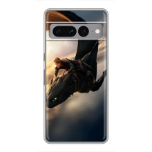 Чохол дракон Беззубик для Google Pixel 7 Pro – Політ Беззубика