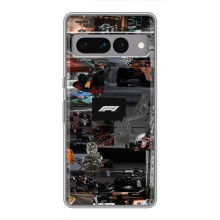 Чехол Формула1 на Google Pixel 7 Pro – Коллаж Ф1