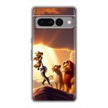 Чехол Король лев на Гугл Пиксель 7 Про – Рождение Симбы