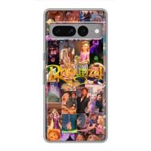 Чехол Рапунцель для Google Pixel 7 Pro – Рапунцель коллаж
