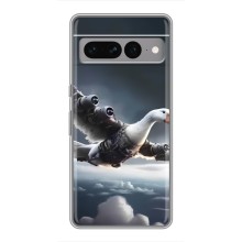 Чехол с мемом Тралалело тралала на Google Pixel 7 Pro (Бомбардини гусини)