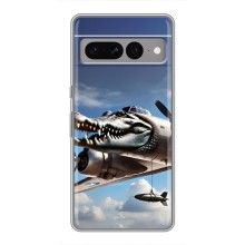 Чехол с мемом Тралалело тралала на Google Pixel 7 Pro (Бомбардиро крокодило)
