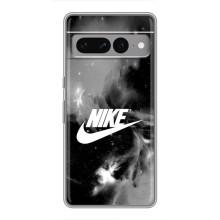 Чохол з логтипом Найк на Google Pixel 7 Pro (Найк димчастий)