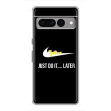 Чохол з логтипом Найк на Google Pixel 7 Pro (Nike just do it)
