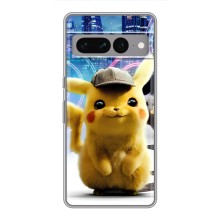 Чехол с Пикачу на Google Pixel 7 Pro (Пикачу в городе)
