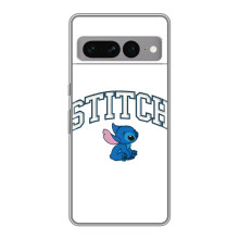Чохол з принтом Стіч на Google Pixel 7 Pro – Стіч лого