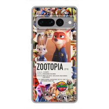 Чехол Зоотрополіс на Google Pixel 7 Pro – Коллаж Зоо
