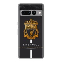 Чехлы для Гугл Пиксель 7 Про (VPrint) - ТОП ФК (FC Liverpool)