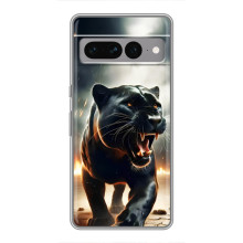 Чехол с картинкой «Хищники» для Google Pixel 7 Pro – Пантера
