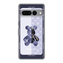 Круті Чохли Луі Віттон для Google Pixel 7 Pro (AlphaPrint) (Медведик LV)