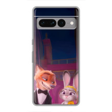 Силіконовий чохол з принтом Зоотрополіс для Google Pixel 7 Pro – Головні герої