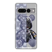 Силіконовий чохол для Google Pixel 7 Pro (Ведмідь Louis Vuitton)