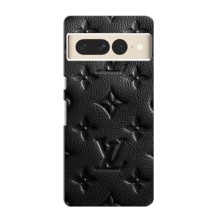 Текстурный Чехол Louis Vuitton для Гугул Пиксель 7 Про (Черный ЛВ)