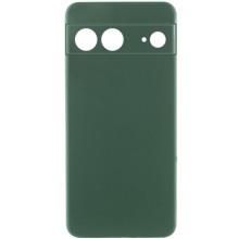 Чохол Silicone Cover Lakshmi Full Camera (AAA) для Google Pixel 7 – Зелений