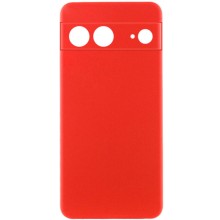 Чехол Silicone Cover Lakshmi Full Camera (AAA) для Google Pixel 7 (Красный)